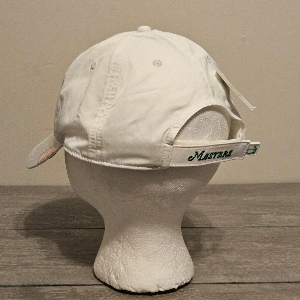 Masters 2024 Golf Hat Ladies Fit White Adjustable Performance Cap AUGL2705WHT